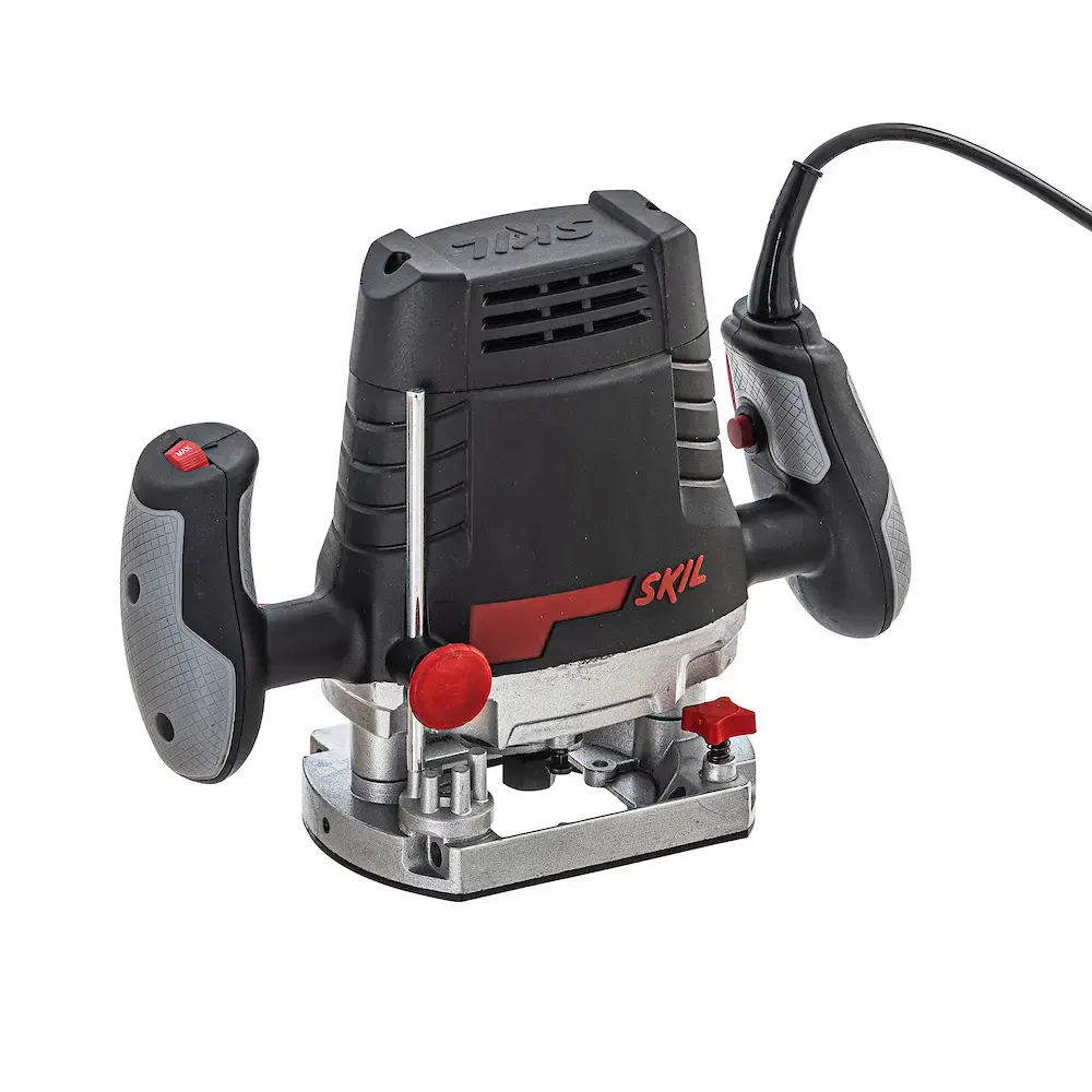 Tupia Skil 1831 1100W com 6 fresas, 3 pinças e 3 guias em maleta 110 V — fotografia 3