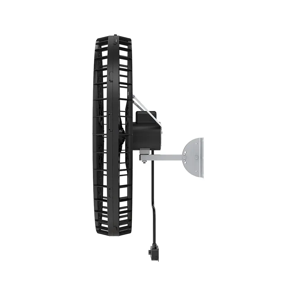 Ventilador de parede fixo 1M 220V preto Ventisol — fotografia 7