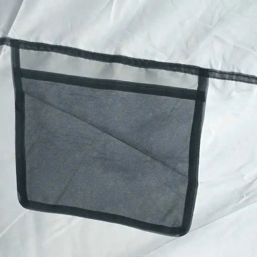 Barraca para Gazebo Dobrável 3 x 3 Metros Cinza e Preto BEL — fotografia 5