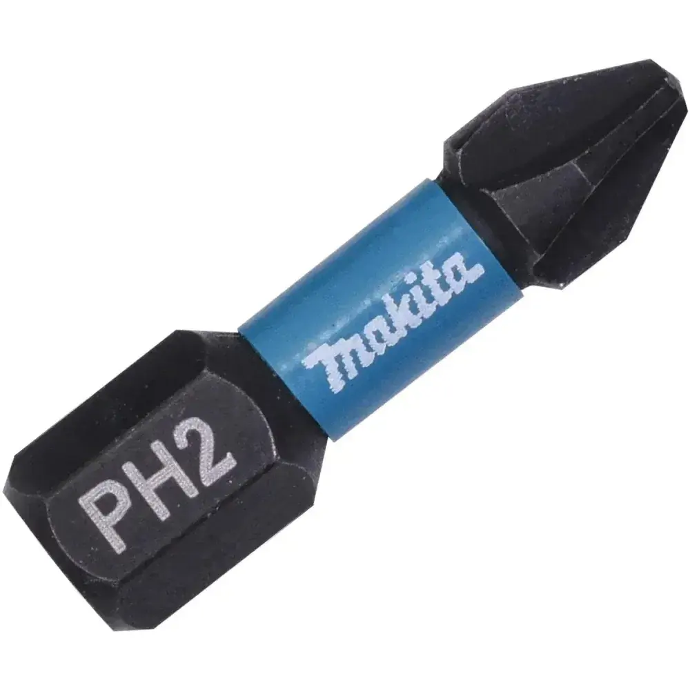 Ponta bits phillips PH2-52MM impacto B-63616 Makita - 2 peç — fotografia 8