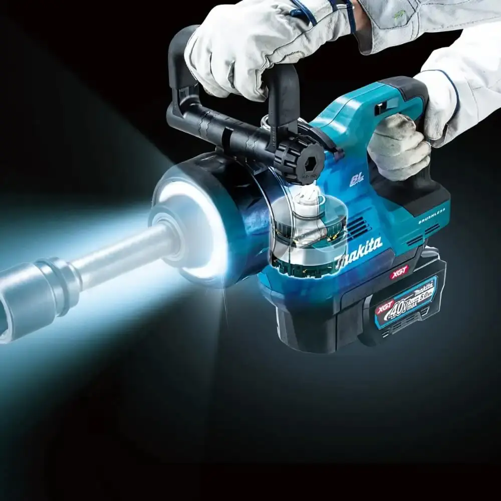 Chave de impacto a bateria 40V 1POL 3150NM TW010GZ Makita — fotografia 3