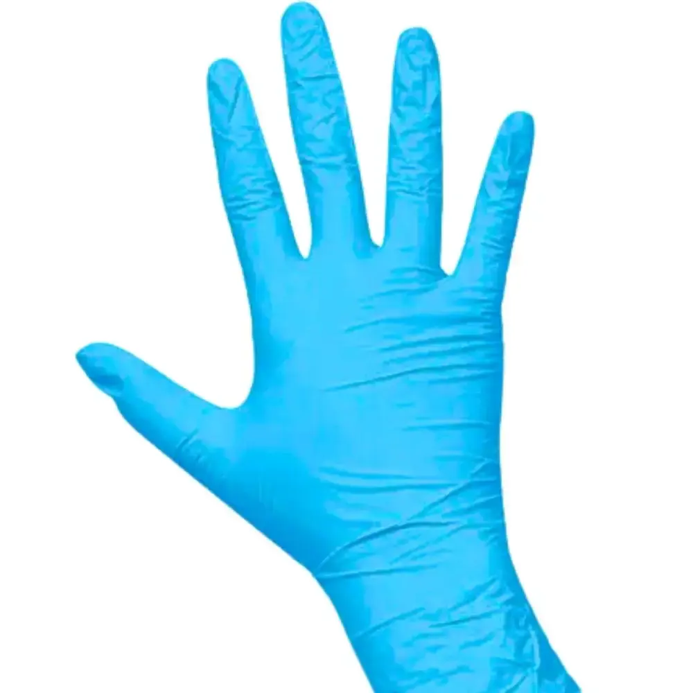 Luva nitrílica nitrilglove f com 100 unidades Carbografite GG — fotografia 3