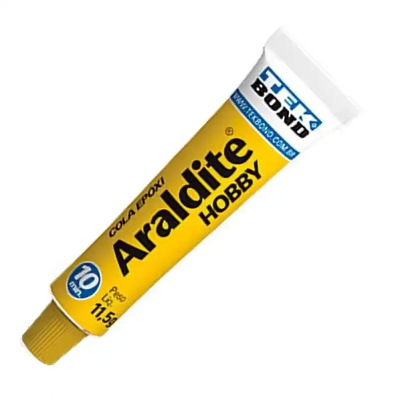 Cola araldite hobby 10 minutos 23 GR 10828500800 Tekbond — fotografia 2