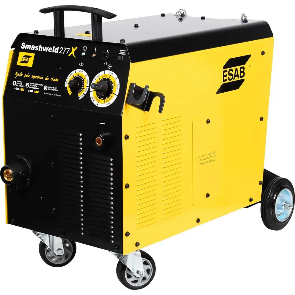 Máquina de solda origo arc 455 - 220/380/440V Esab — fotografia 3