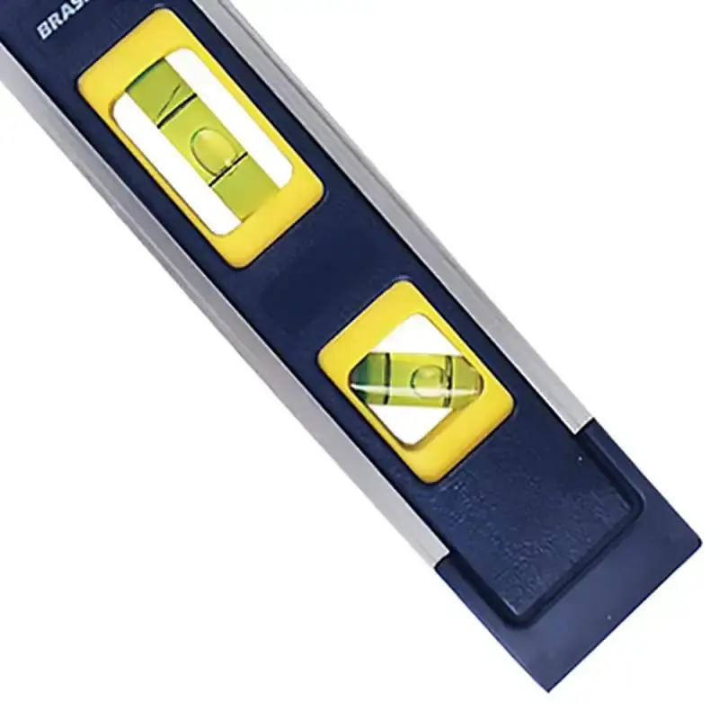 Nível torpedo 9 POL 228 MM com base magnética Brasfort — fotografia 3