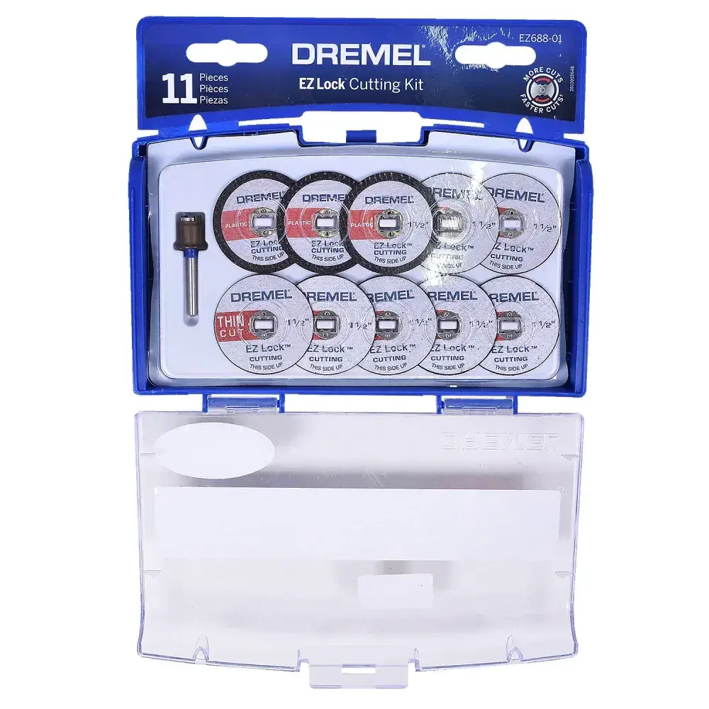 Kit de acessórios para cortar EZ688 Dremel - 11 peças — fotografia 6