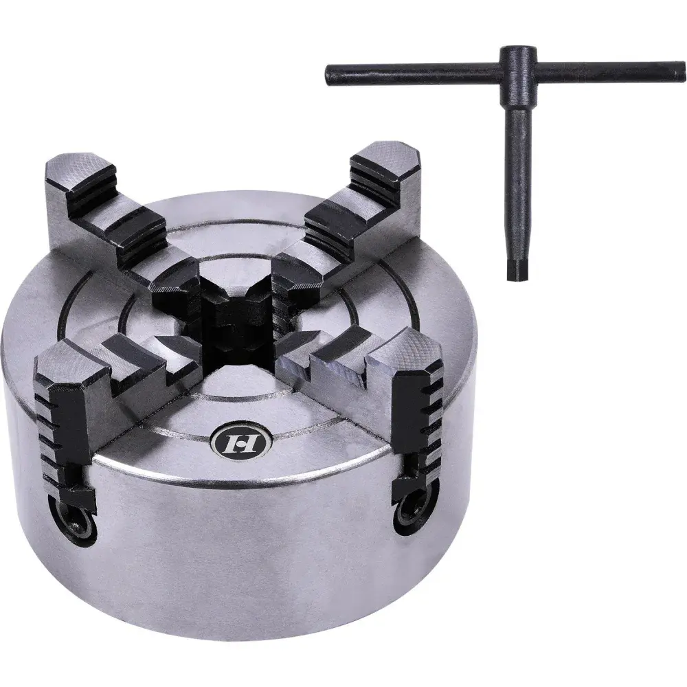 Mandril flange 100MM 4 castanhas TMB-500 Bumafer