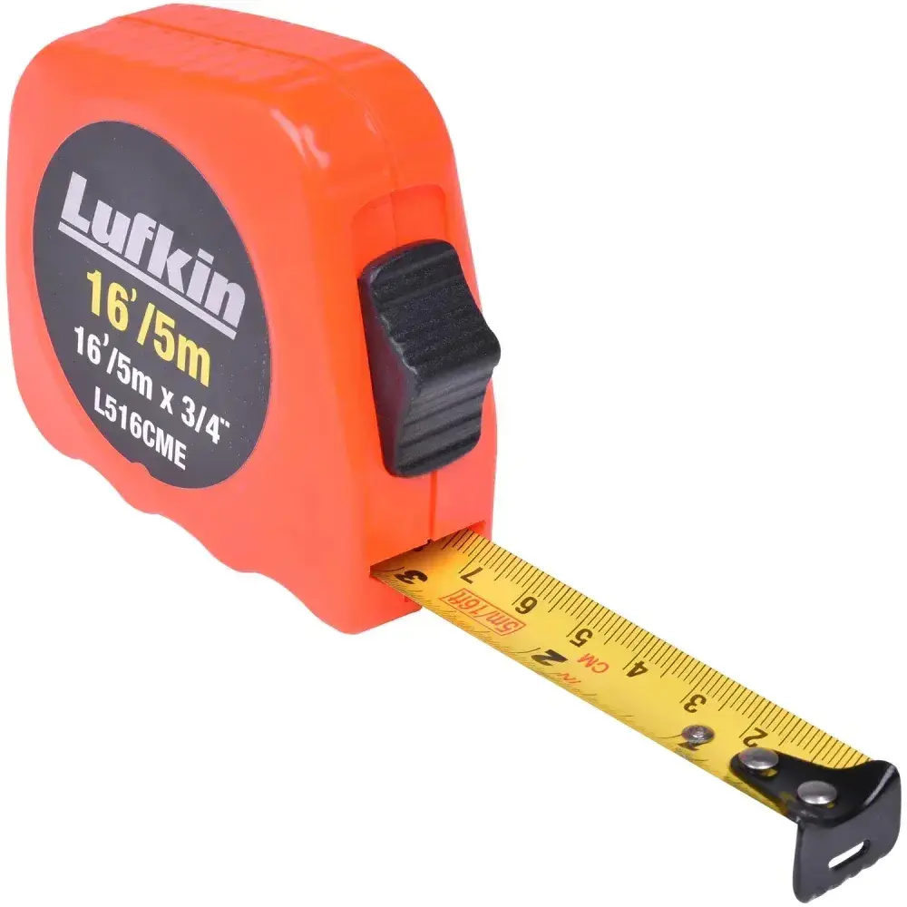 Trena 5 metros / 16 pés L516CME fita 19,05MM Lufkin