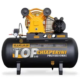 Compressor ar 2HP 10PCM 110 litros monofásico 09804 chiaperini Chiaperini Cross — fotografia 2