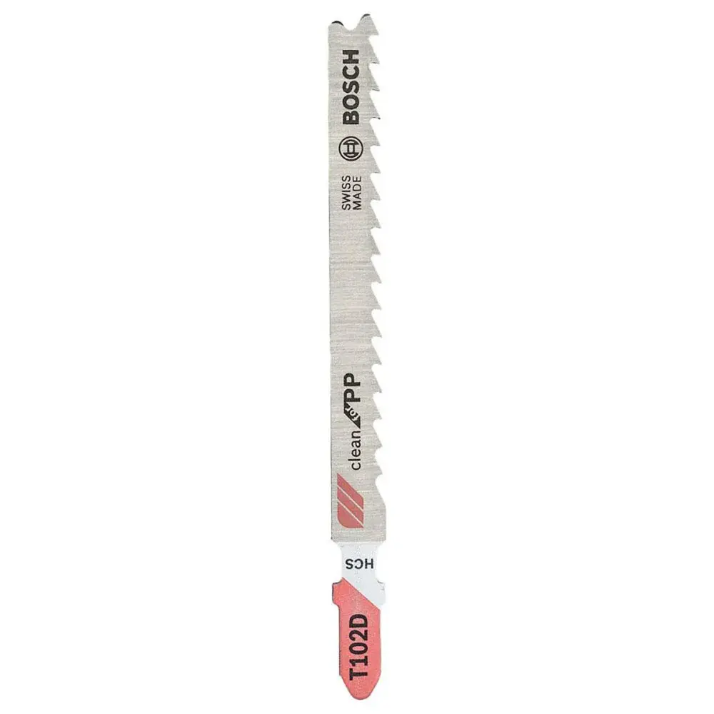 Lamina tico tico 100 mm T102D polip. 3PCS Bosch — fotografia 2