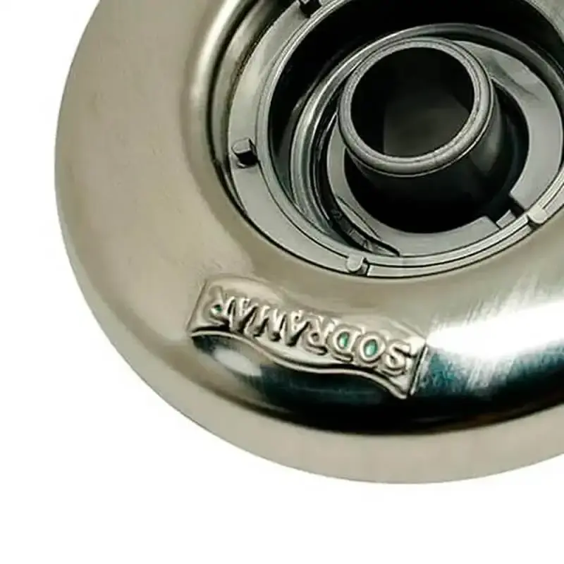 Dispositivo de retorno inox 1.1/2 polegadas para tubo de 50MM Sodramar — fotografia 2