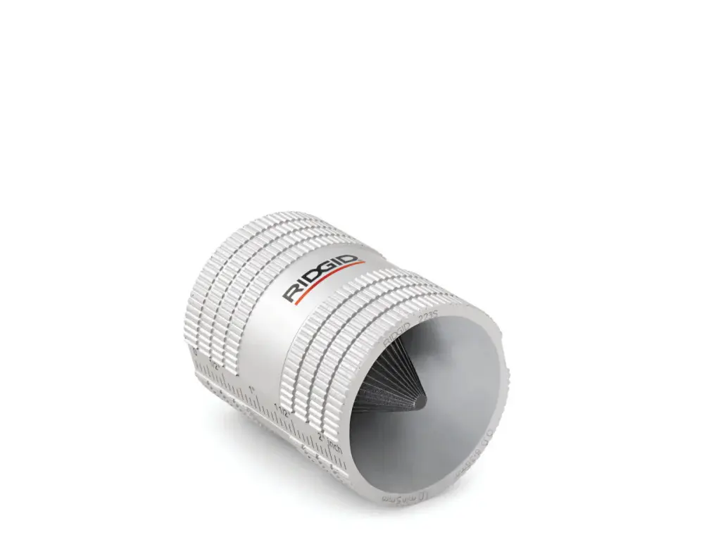 Rebarbeador para tubos de cobre e inox 1/4 a 1.1/4 Ridgid — fotografia 8