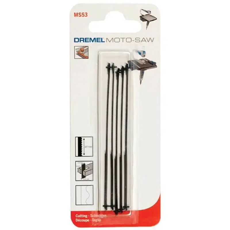 Lâmina para Dremel moto-saw corte em metal MS53 Dremel — fotografia de referência