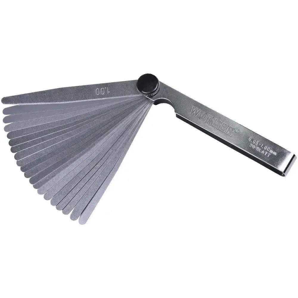 Calibre folga 20 lamina 0,05 a 1MM Worker — fotografia 6