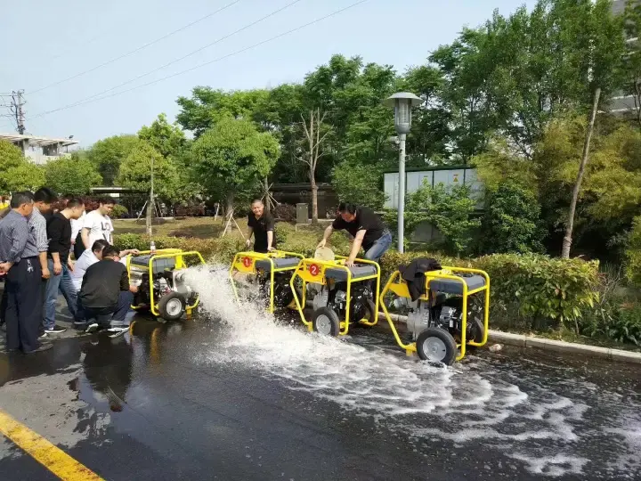 Motobomba à gasolina 15 HP 4 POL 4 t TS4A wacker Vonder — fotografia 10