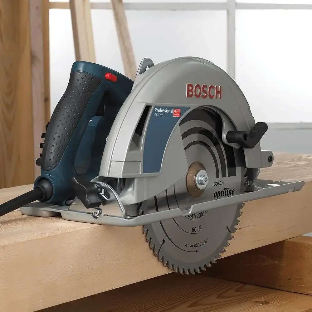 Serra circular 9,1/4POL 1700W GKS-235 Bosch 110 V — fotografia 5