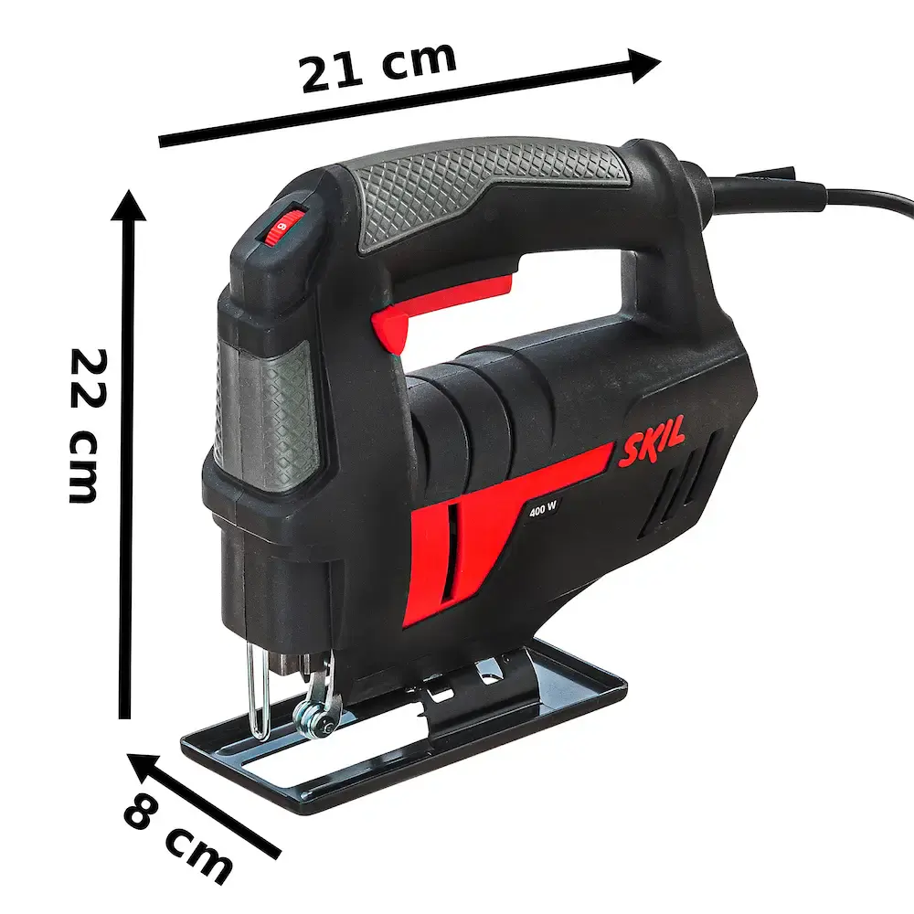 Serra tico-tico 400W 4400 com sargento Skil 220 V — fotografia 4