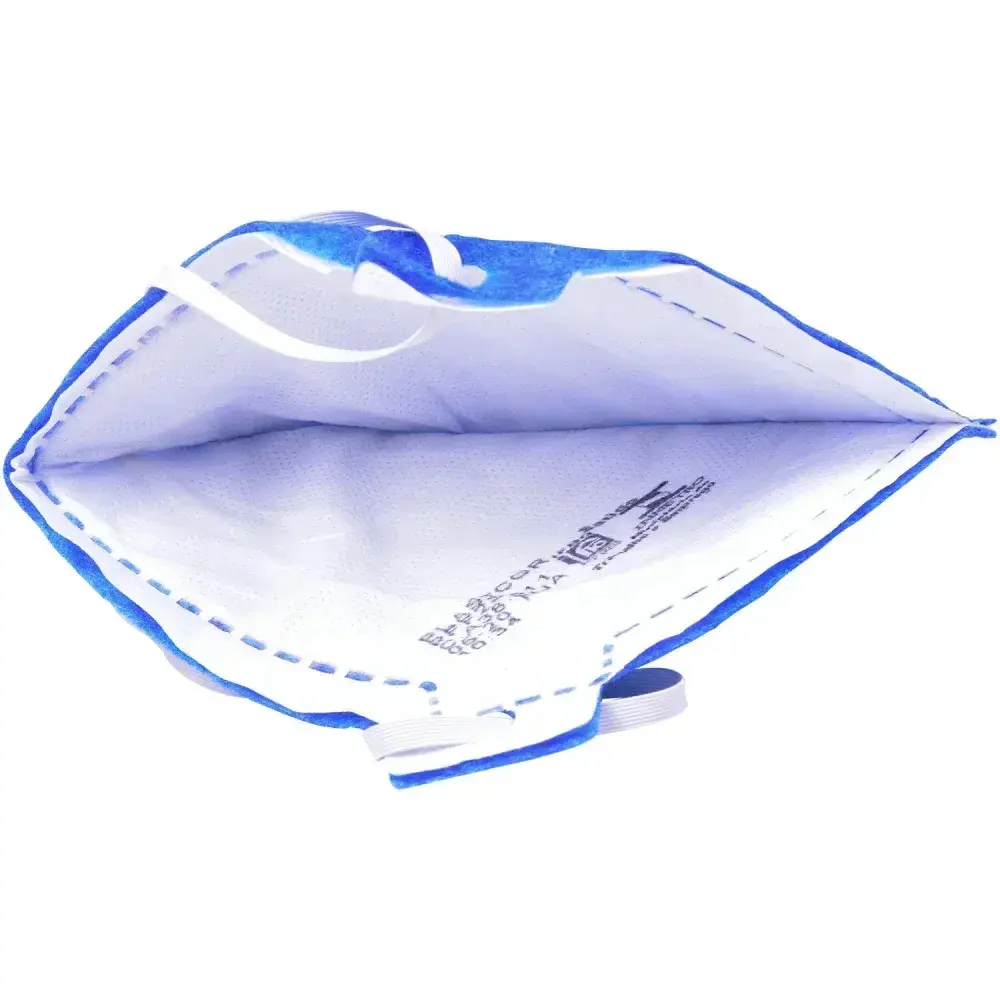 Máscara de proteção PFF2 azul sem válvula kala-plasticor — fotografia 8