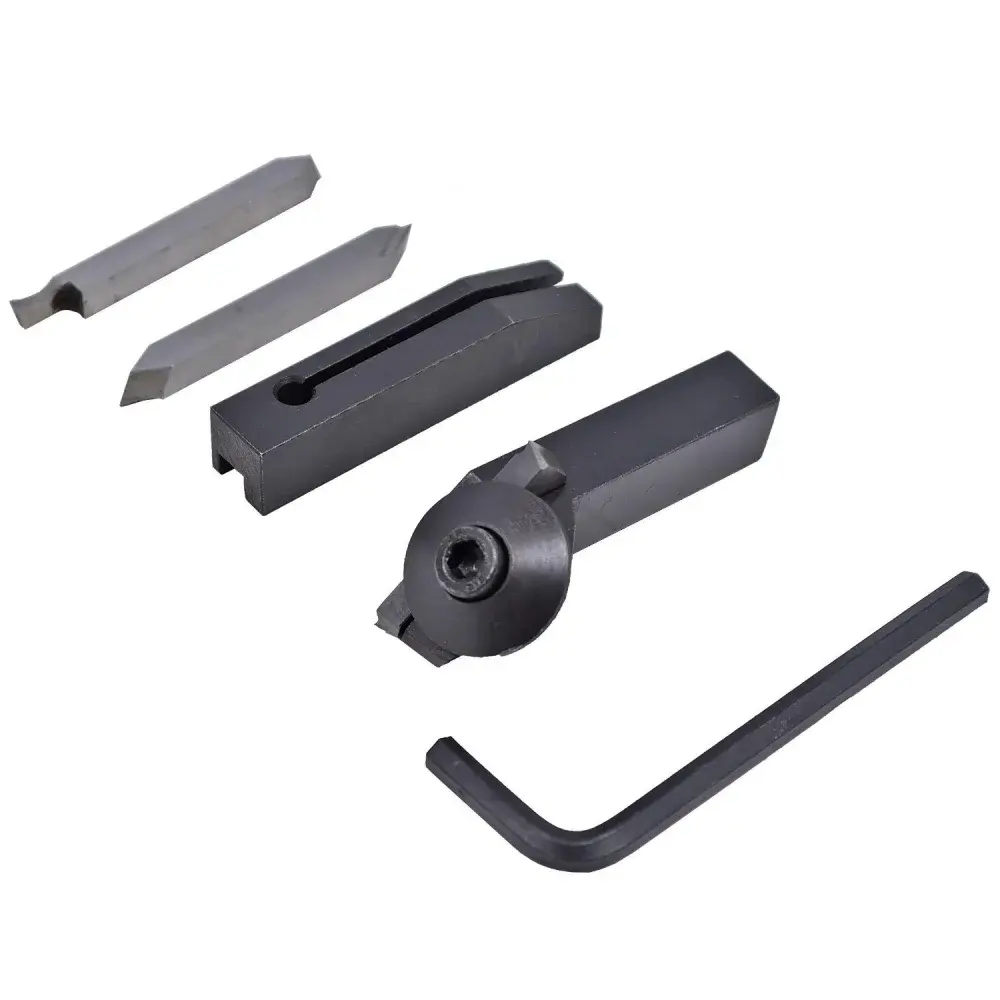 Porta bits com 2 suportes 3 bits para mini torno Manrod — fotografia 2
