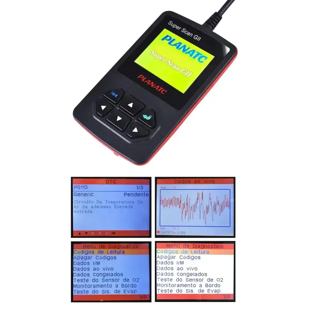 Scanner automotivo super scan G2 Planatc — fotografia 9