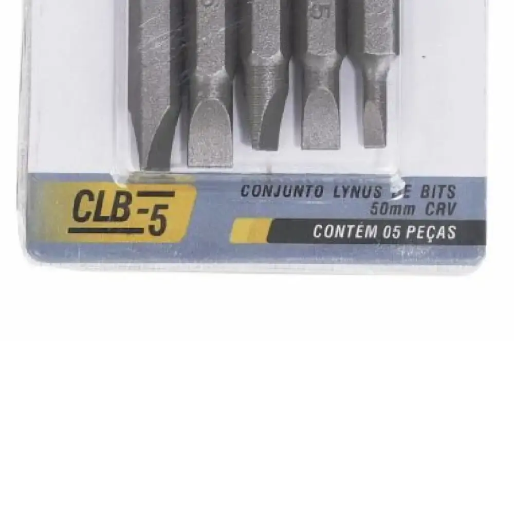 Conjunto de 5 bits 50MM CRV CLB-5 Lynus — fotografia 2