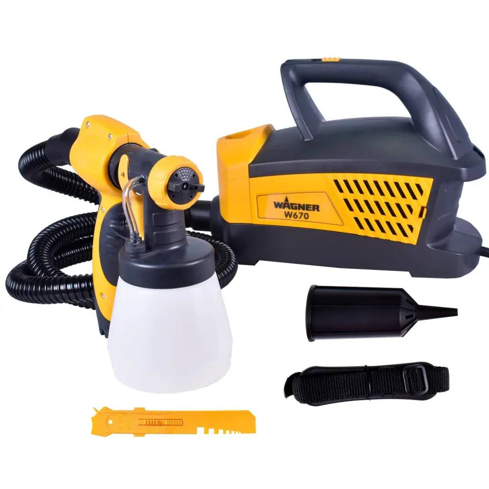 Pistola de pintura elétrico hvlp 350W W670 220V Wagner