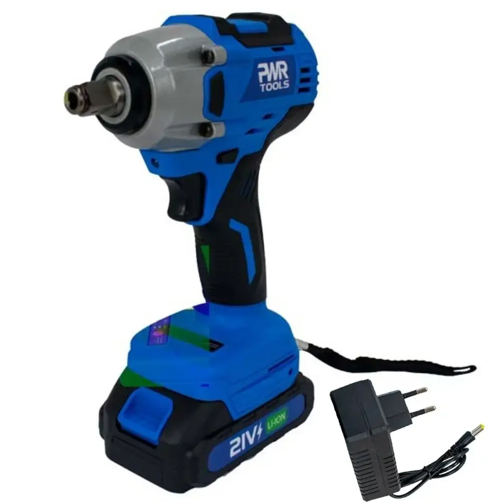 Chave de Impacto Parafusadeira 21V 1/2 polegadas com Bateria e Carregador SIGMA