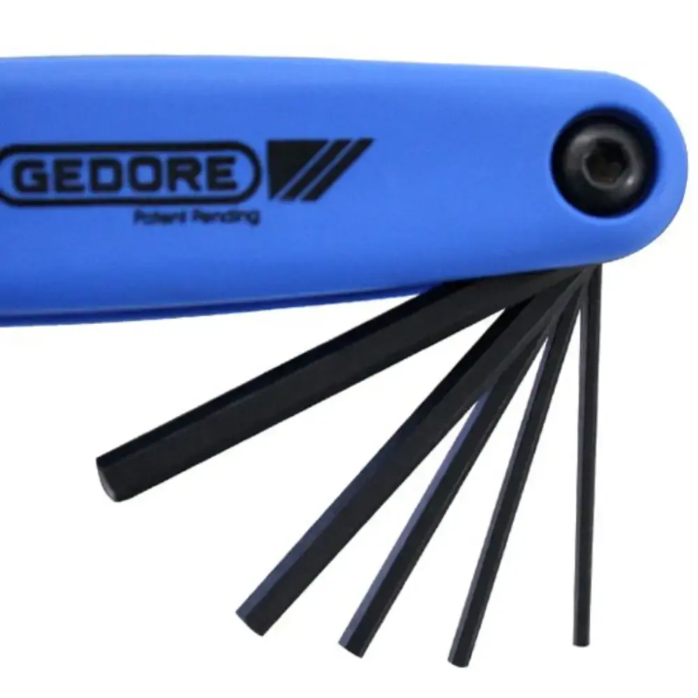 Chave hexagonal allen jogo de bolso de 2 à 8 MM Gedore — fotografia 3