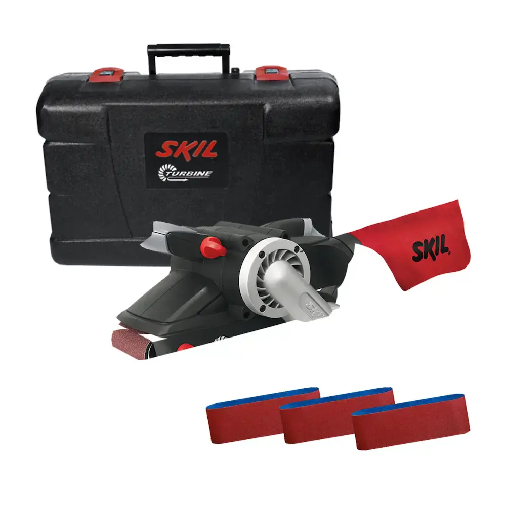 Lixadeira de cinta 7640 900W com maleta Skil 110 V