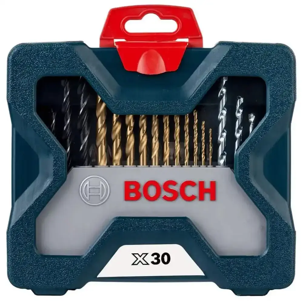 Parafusadeira de impacto 65NM brushless com kit 30 peças 2 baterias 4,0AH e carregador bivolt Bosch — fotografia 4