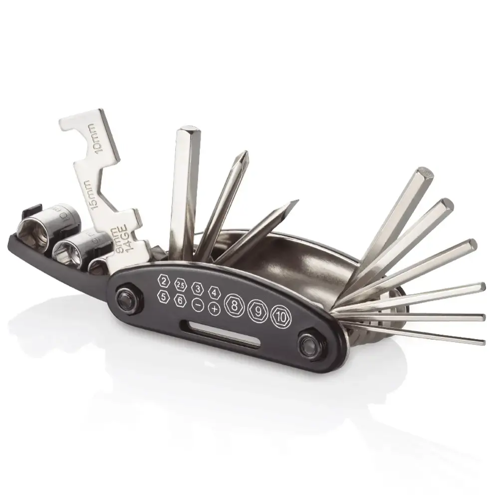 Kit de ferramentas multiuso para bicicleta 15 funções BI032 atrio Multilaser