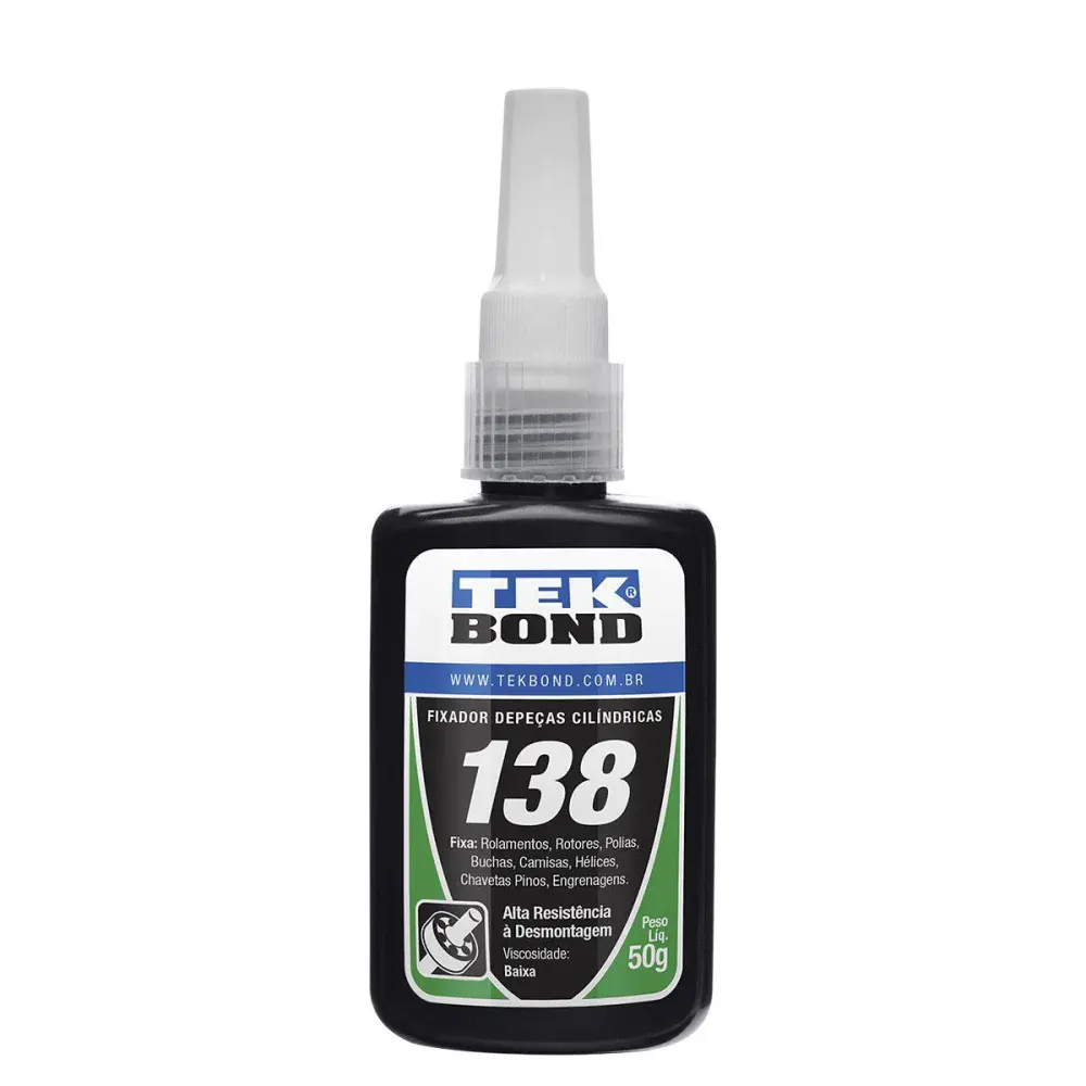 Adesivo trava parafuso 138/50G fixa rolamento Tekbond — fotografia de referência