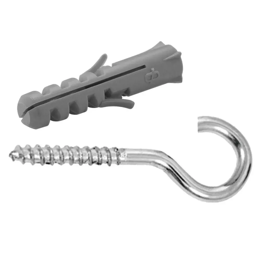 Gancho bucha nylon 100 peç 4,2MM x 60MM Worker — fotografia de referência