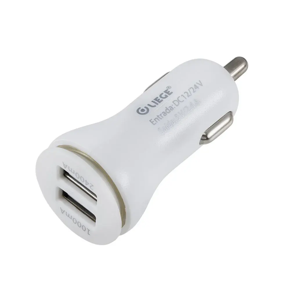 Carregador usb Liege 2 saidas 12/24V br