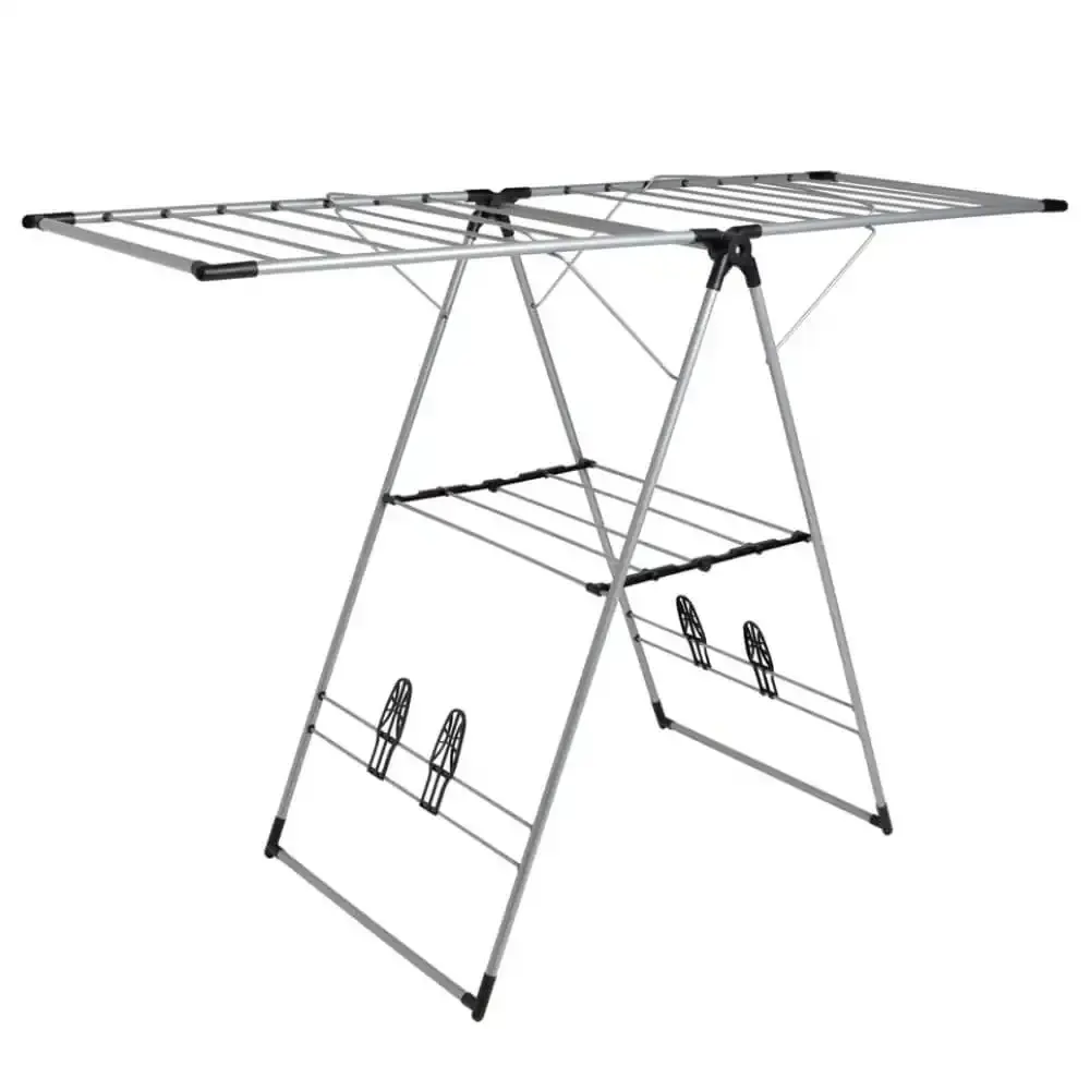 Varal de Chão em Aço 1,51m x 59,5cm x 1,05m 006201 MOR