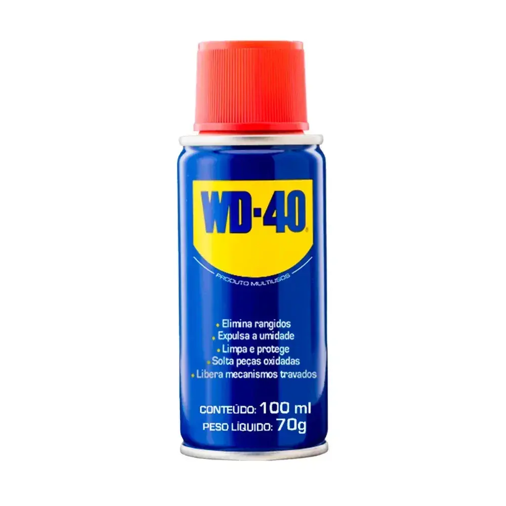 Oléo lubrificante desengripante aerossol 100ML Wd-40 — fotografia 6