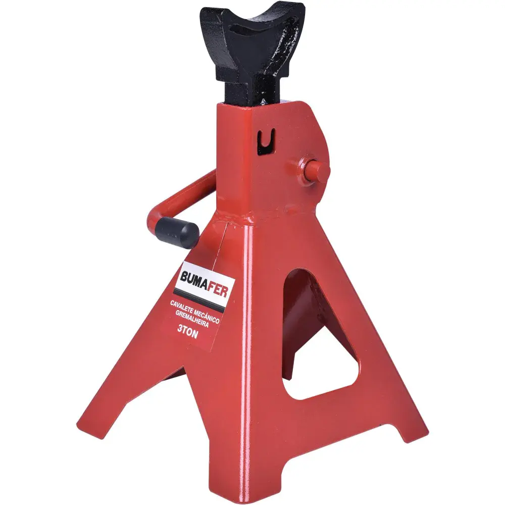 Cavalete mecânico vermelho 3T com 2 peç Bumafer — fotografia 4