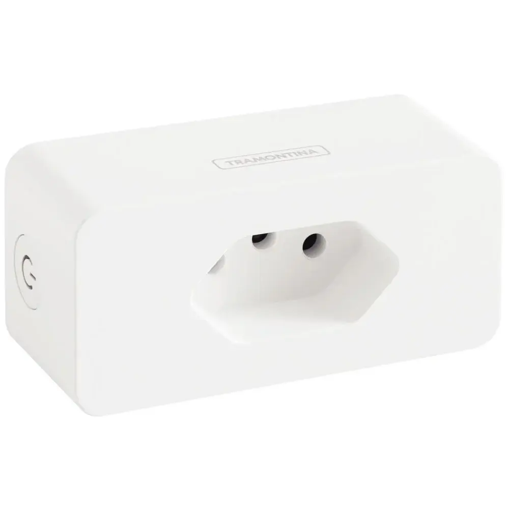Plugue smart tomada 2P+T 10A 250 v Tramontina — fotografia 3