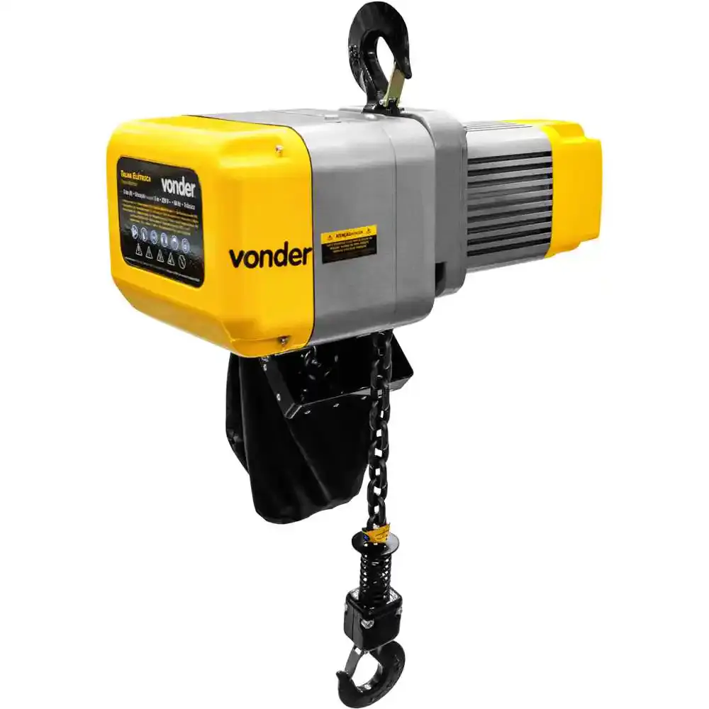 Talha elétrica 3 Toneladas Elevação 5 metros 220 V VONDER — fotografia de referência