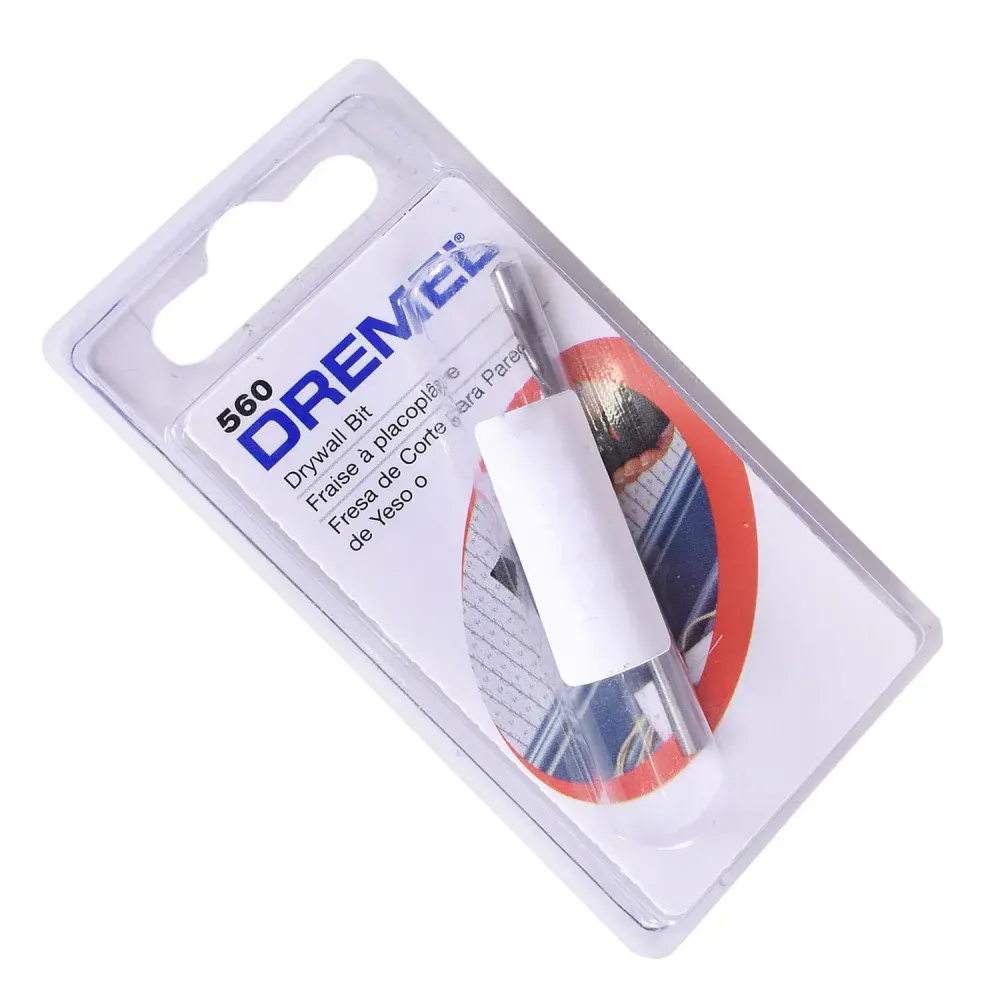 Broca para corte de gesso e drywall 1/8 3,2 mm 560 Dremel — fotografia 5