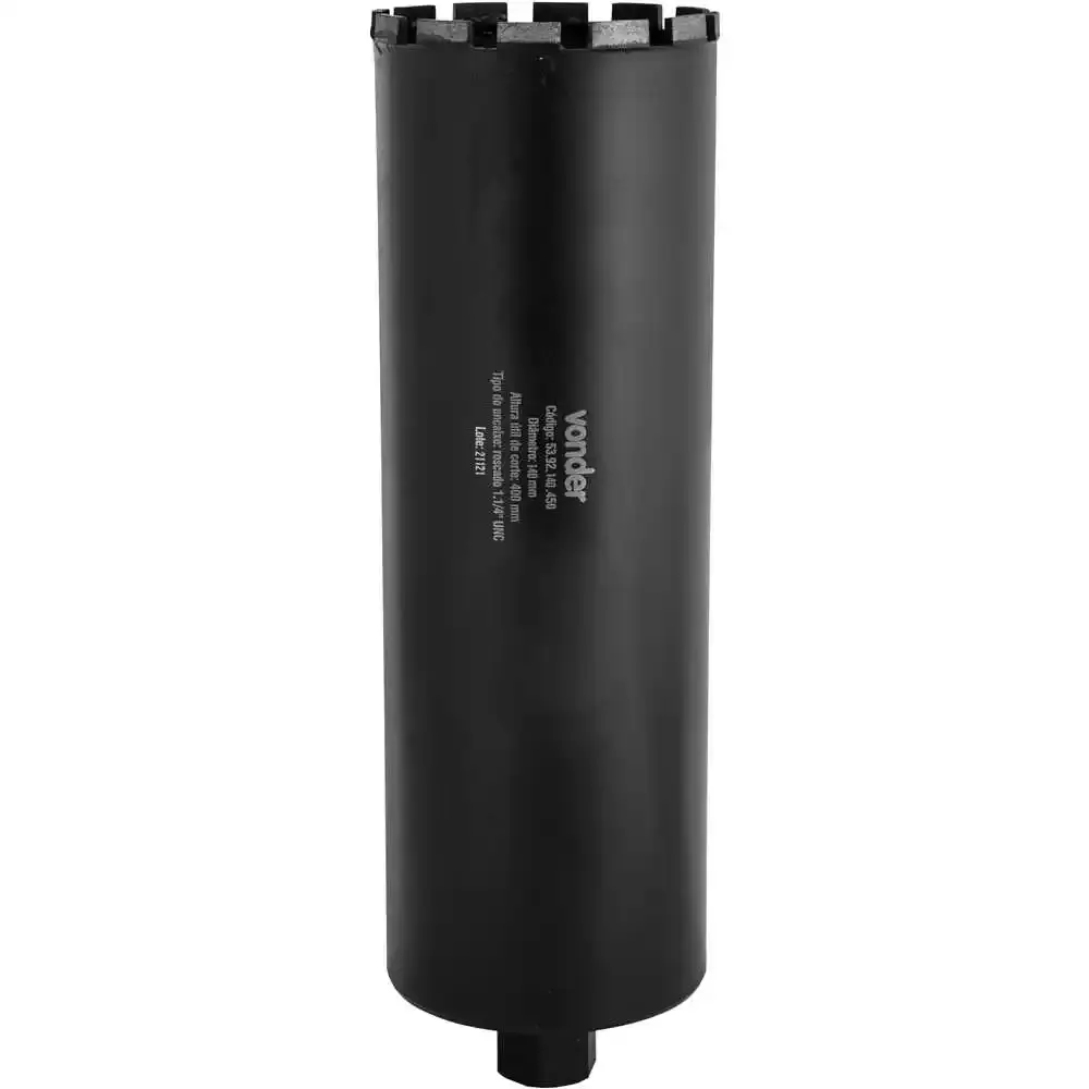 Coroa Diamantada 140mm x 450mm VONDER — fotografia 5