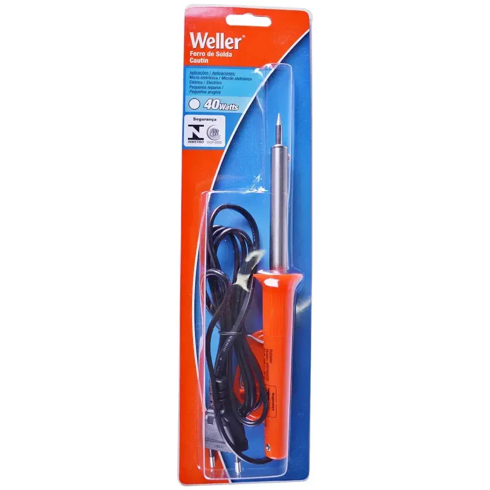 Ferro de solda WSPI40110 40W 110V Weller — fotografia 5