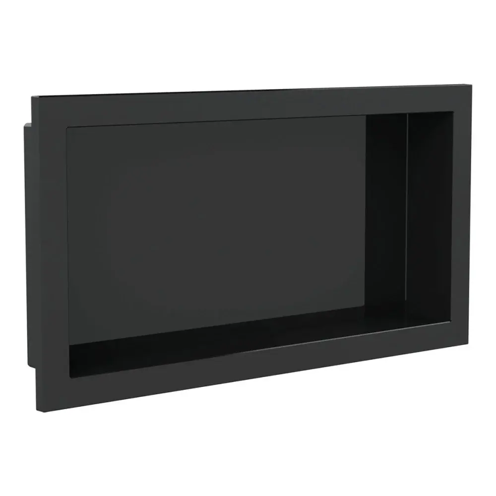 Nicho de banheiro para embutir preto 30X60CM Arquitech