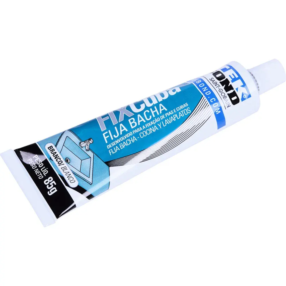 Adesivo fixa cuba blister 85G Tekbond — fotografia 4