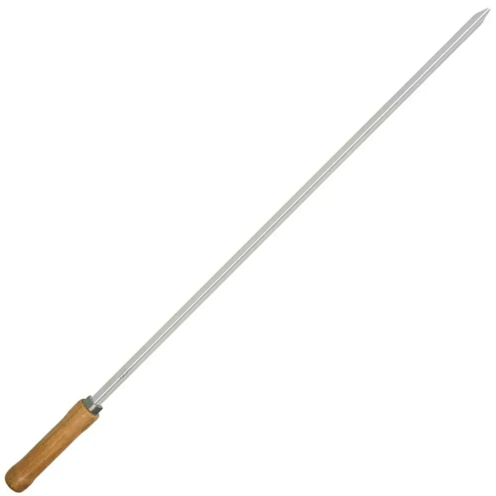 Espeto simples para churrasco 65 CM 003202 Mor — fotografia de referência