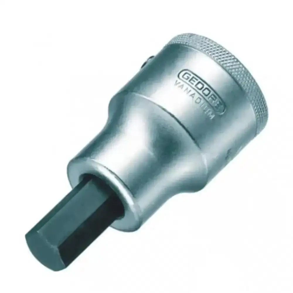 Chave soquete hexagonal 7/32POL encaixe de 1/2POL 016120 Gedore — fotografia 5