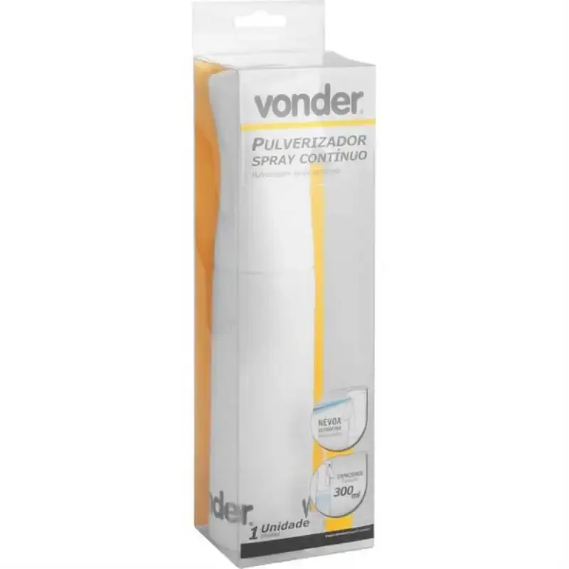 Pulverizador manual para planta 300 ML spray contínuo Vonder — fotografia 3