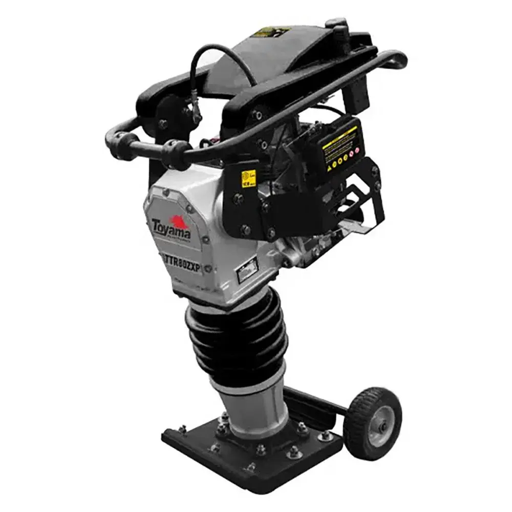 Compactador de percussão a gasolina 149CC 4HP Toyama — fotografia de referência