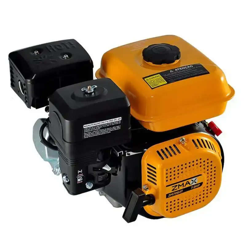 Motor gasolina 7 HP 4 tempos partida manual ZM70G4T Zmax — fotografia 6