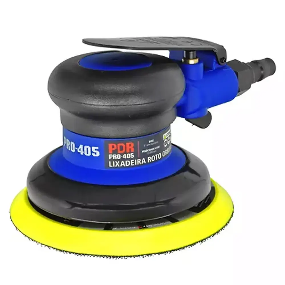 Lixadeira Pneumática 5" Roto Orbital Sem Aspiração Pro-405 PDR by LDR2